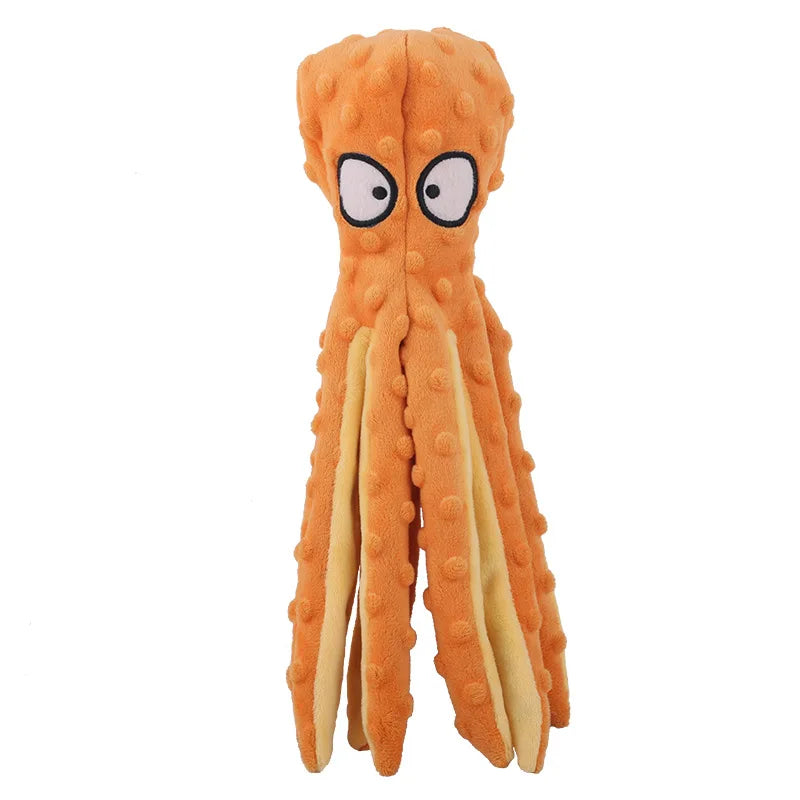 Plush Dinosaur Dog Toy — Squeaky Stuffed Chew Toy for Dogs & Cats
