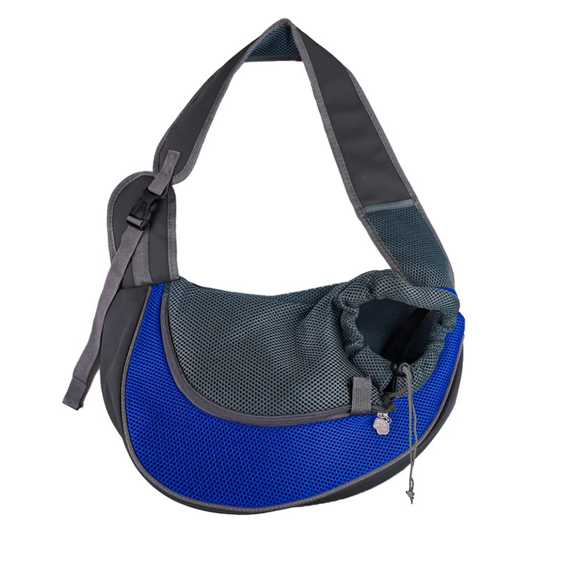 Hands-Free Pet Sling Carrier Bag — Adjustable Shoulder Bag for Small Dogs & Cats