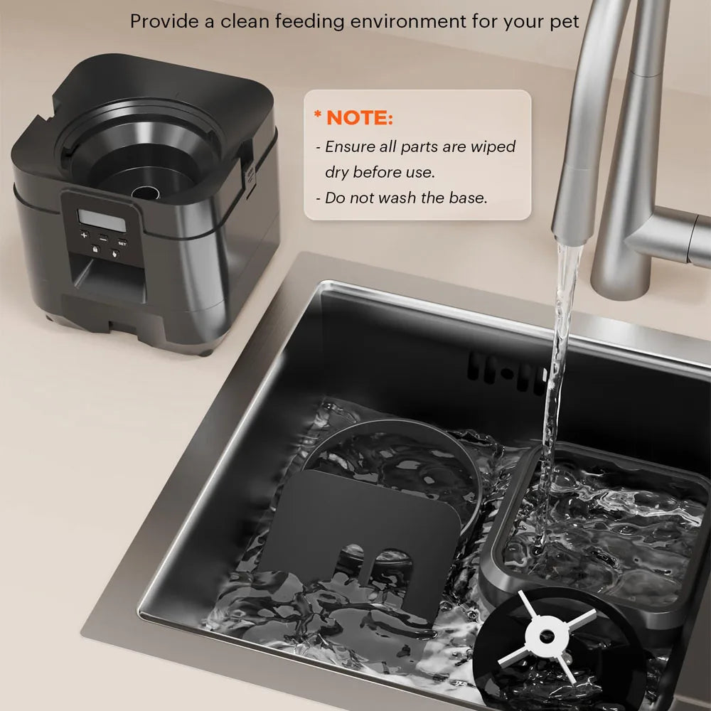 Automatic Pet Feeder with Digital Timer — Scheduled Meals for Cats & Dogs