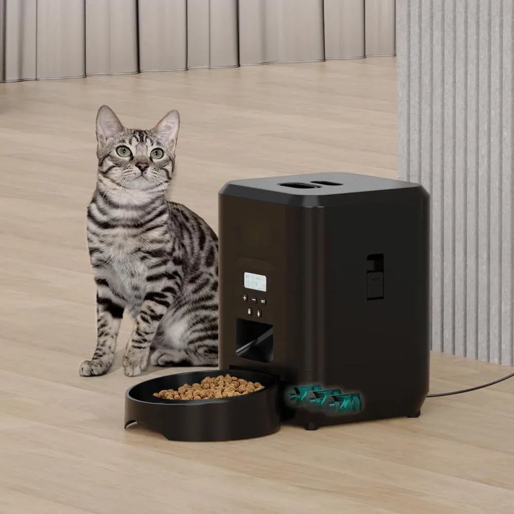 Automatic Pet Feeder with Digital Timer — Scheduled Meals for Cats & Dogs