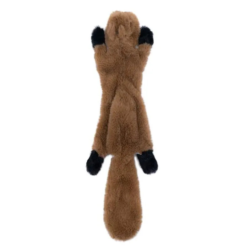 Plush Dinosaur Dog Toy — Squeaky Stuffed Chew Toy for Dogs & Cats
