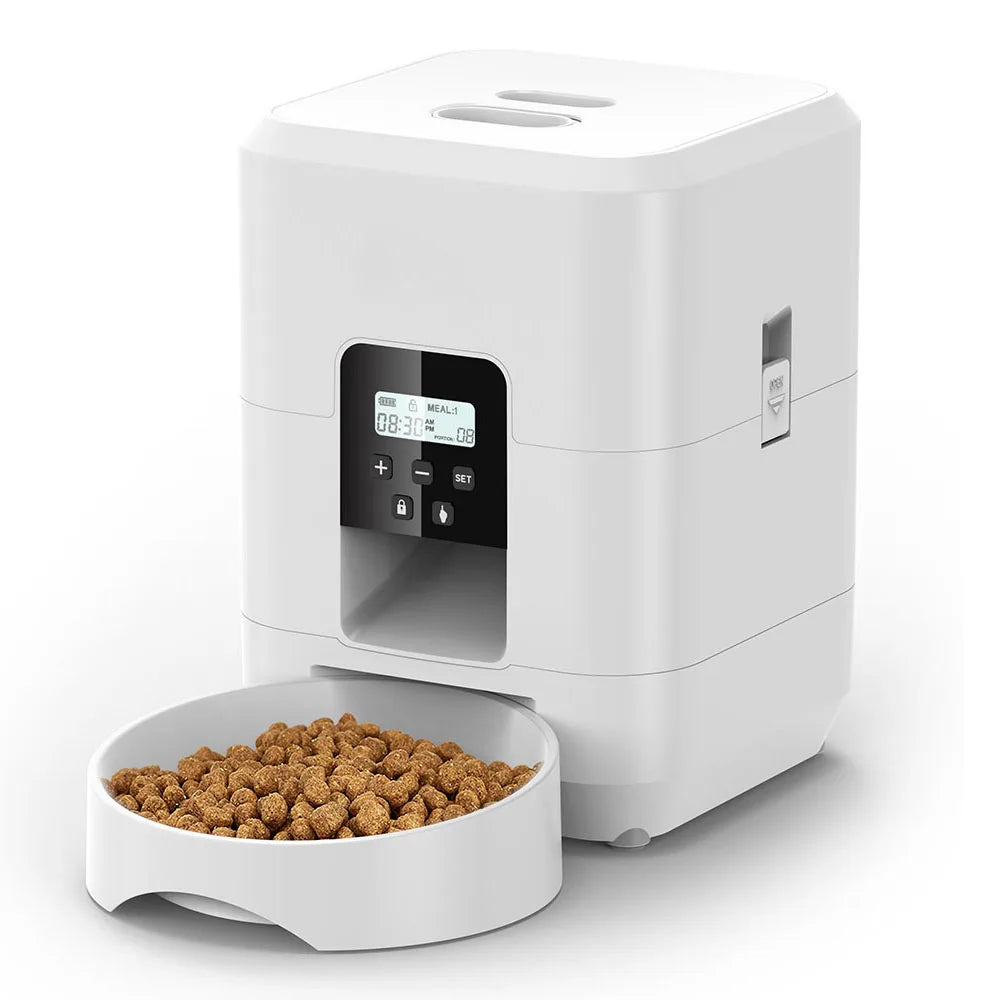 Automatic Pet Feeder with Digital Timer — Scheduled Meals for Cats & Dogs