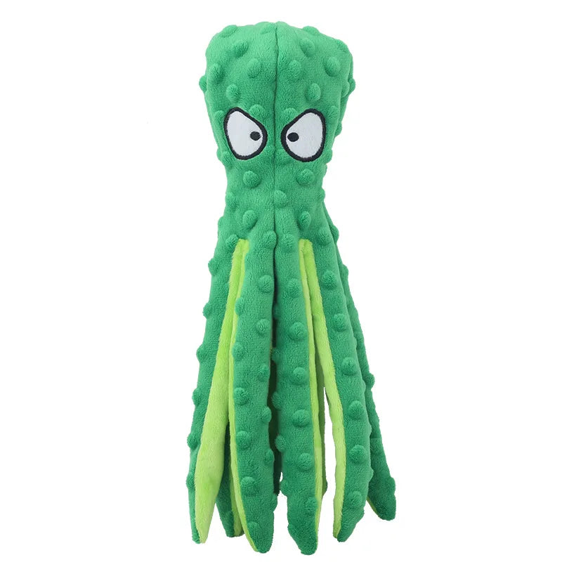 Plush Dinosaur Dog Toy — Squeaky Stuffed Chew Toy for Dogs & Cats