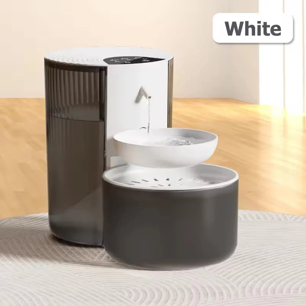 Smart Self-Cleaning Pet Water Dispenser — Auto Dump & Refill for Cats & Dogs