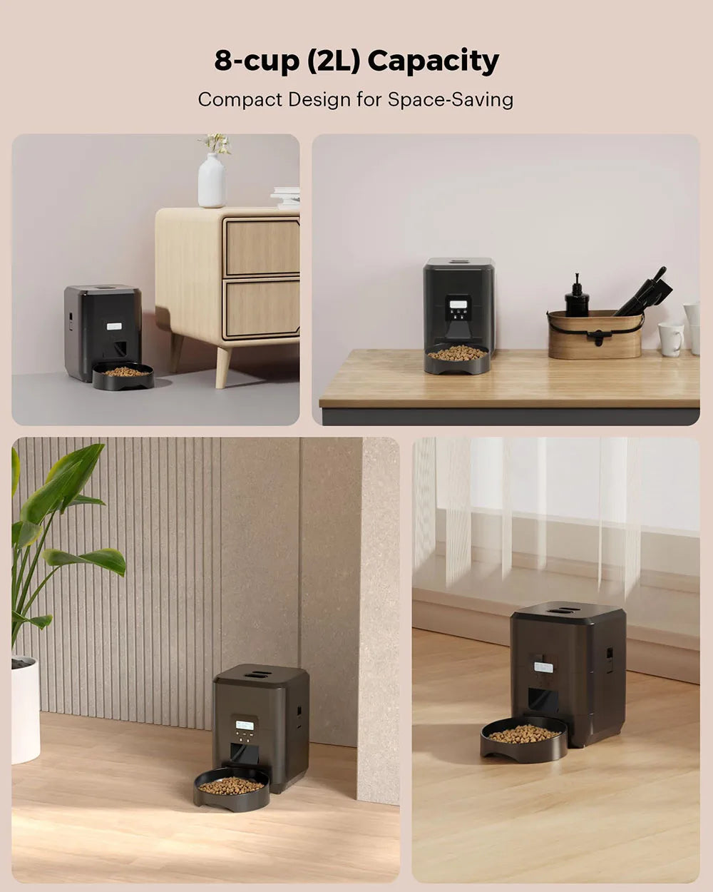 Automatic Pet Feeder with Digital Timer — Scheduled Meals for Cats & Dogs