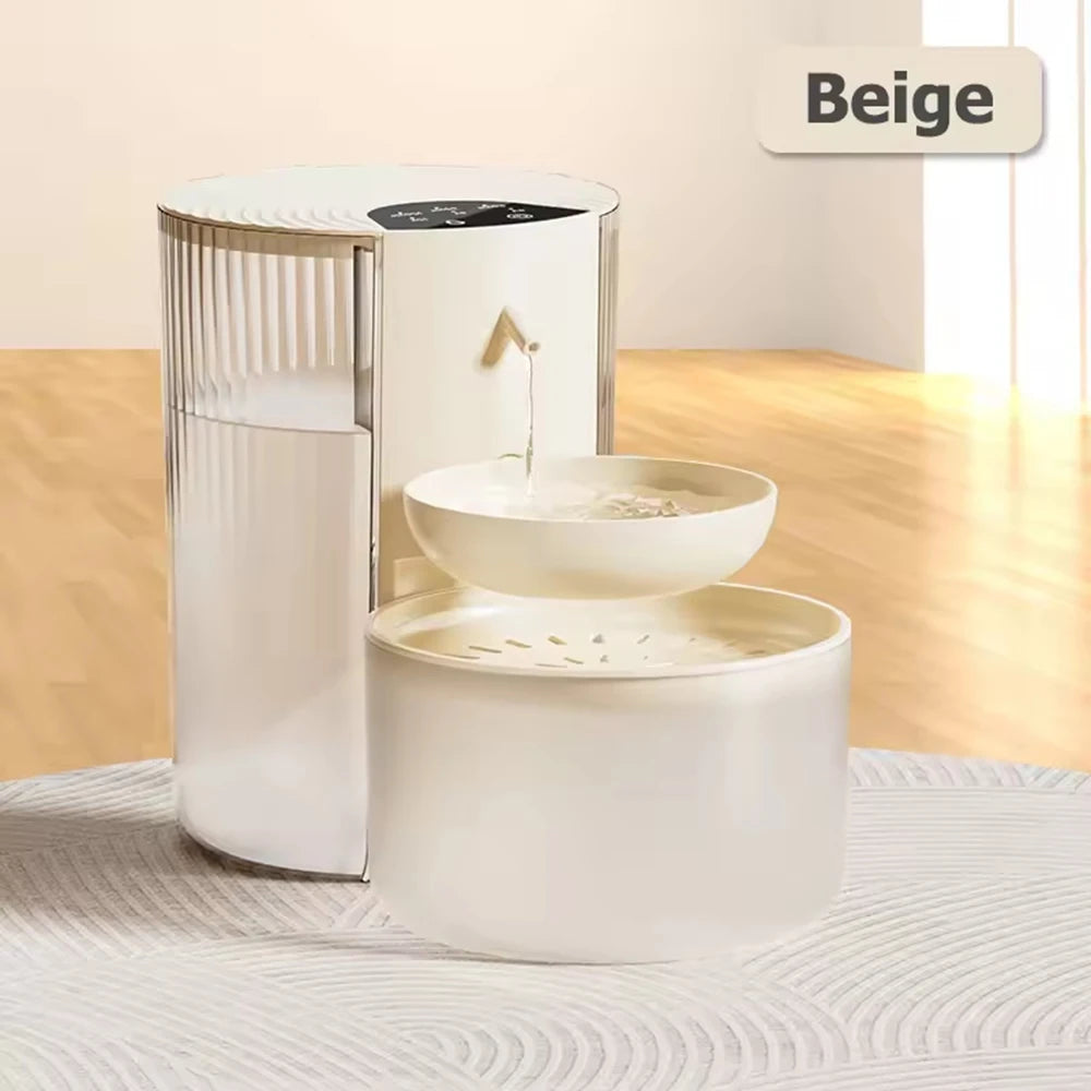 Smart Self-Cleaning Pet Water Dispenser — Auto Dump & Refill for Cats & Dogs