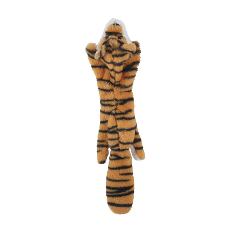 Plush Dinosaur Dog Toy — Squeaky Stuffed Chew Toy for Dogs & Cats