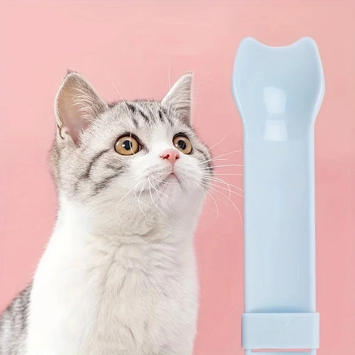 Cat Treat Squeeze Spoon Holder — Hands-Free Lickable Treat Feeder