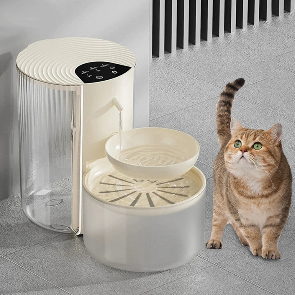 Smart Self-Cleaning Pet Water Dispenser — Auto Dump & Refill for Cats & Dogs